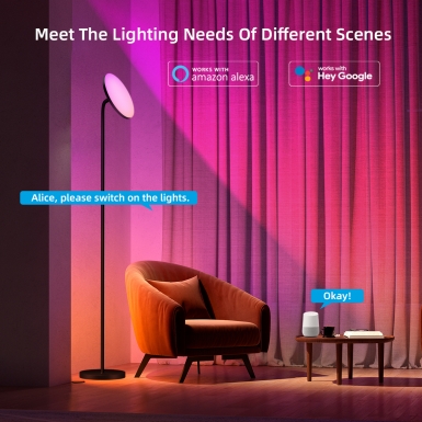 LED室内灯 - HCP038 朝天落地灯